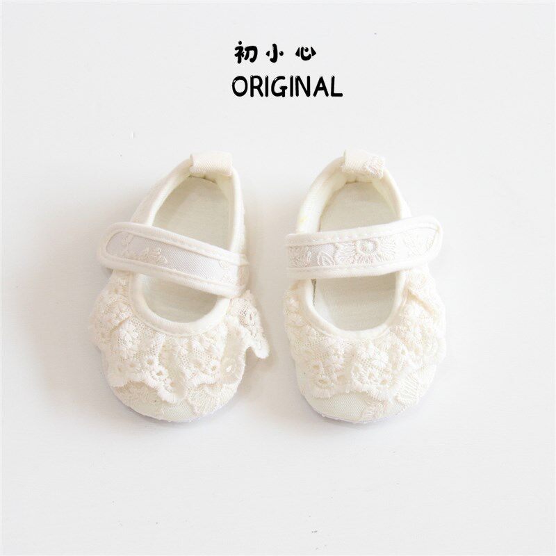 春夏季女宝宝软底学步鞋0-1岁婴儿鞋婴幼儿蕾丝花边公主鞋步前鞋,童鞋/婴儿鞋/亲子鞋,婴儿步前鞋/袜鞋,淘宝优惠券,粉丝福利购,淘宝优惠卷