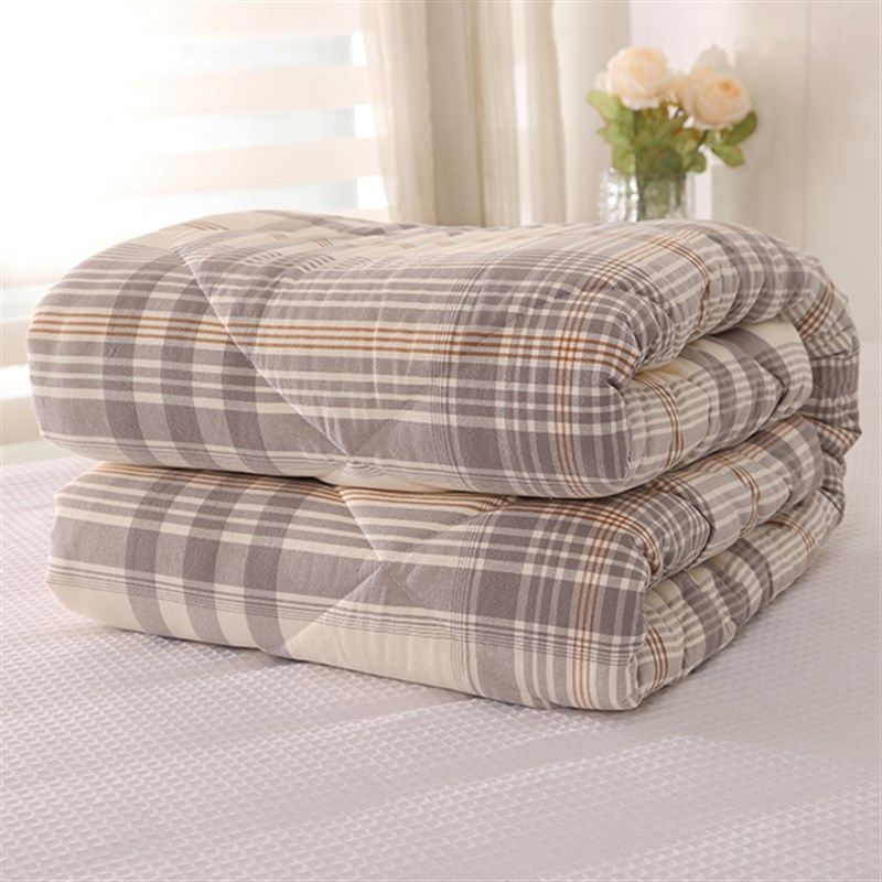 商场撤柜!加厚棉花被冬被全棉水洗棉春秋被单双人被子被芯绗缝被,床上用品,棉花被,淘宝优惠券,粉丝福利购,淘宝优惠卷