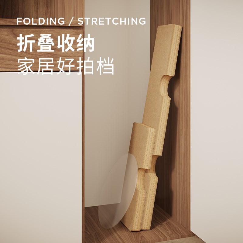 折学家半月圆柱展架展示台置物架橱窗展示架货架陈列圆形装饰台