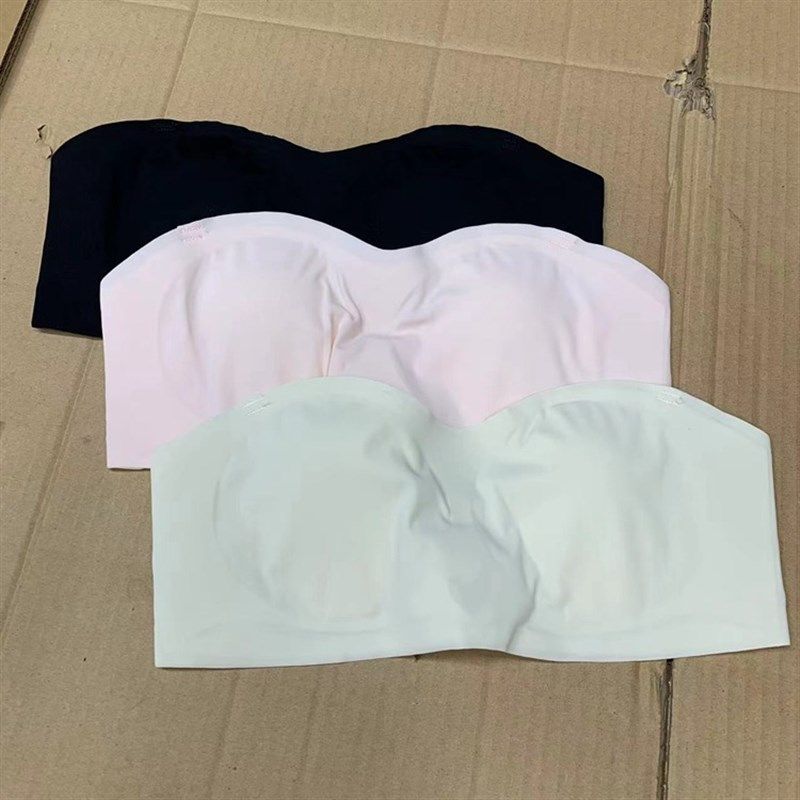 夏季透明肩带小胸抹胸内衣聚拢防滑无痕薄款兔耳朵隐形美背胸罩,女装/女士精品,抹胸,淘宝优惠券,粉丝福利购,淘宝优惠卷