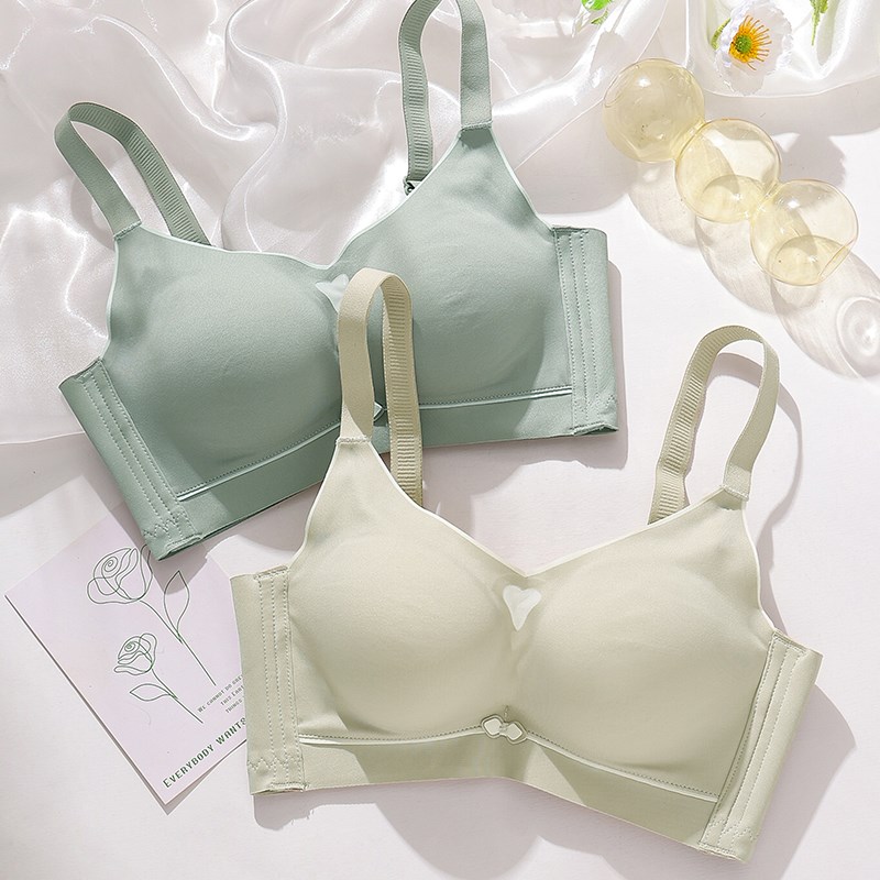 无痕内衣女聚拢5cm加厚特厚2024年新款爆款小胸平胸专用纯色文胸