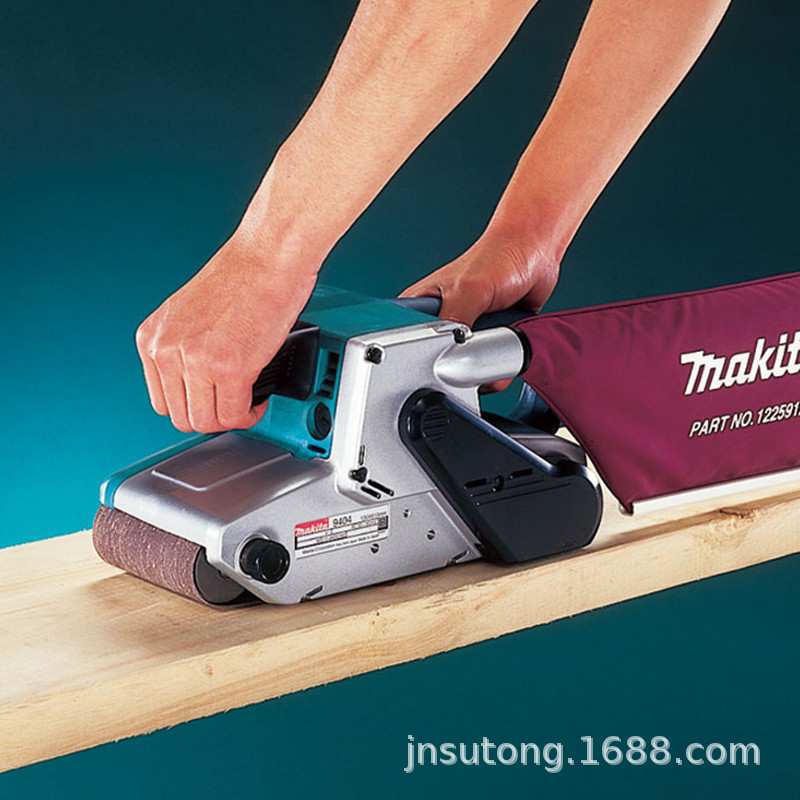 4寸带式砂光机M9400B砂带机9403大功率木工9403坦克机