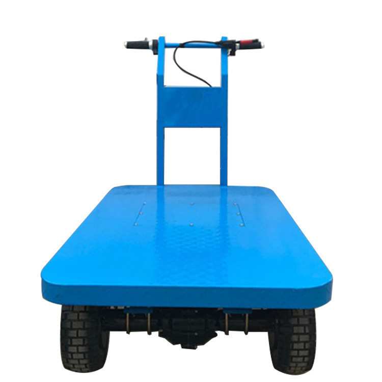 搬运工具小推车 多功能大载重电动四轮平板车 短途运输拉货手推车