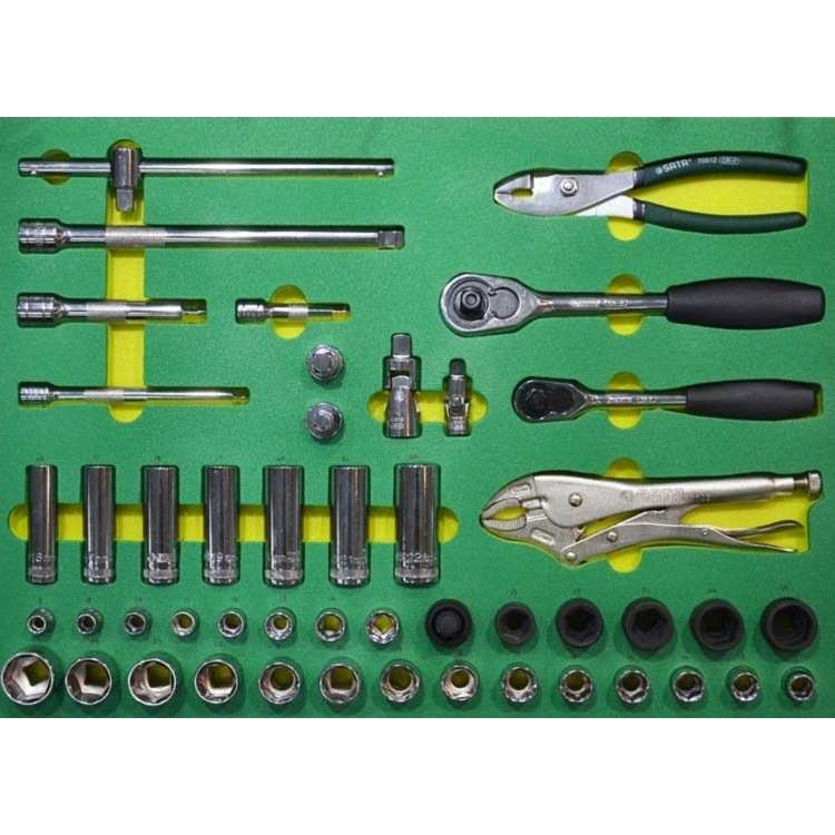 世达SATA工具 世达94件轮胎服务开店工具托组套 轮胎店组套09920