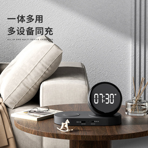 小度语音智能闹钟pro无线快充底座助眠音箱学生儿童时钟助手配件