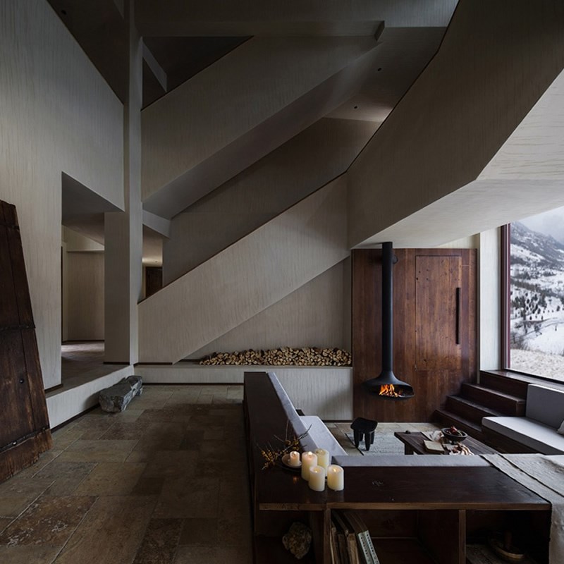 壁挂炉柴火燃木干柴栎木耐烧硬木手劈木材橡木家用取暖炉烧柴无烟