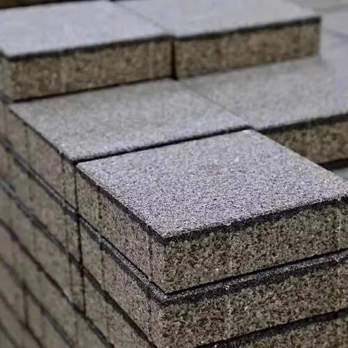 Pc砖水泥e透水砖路面砖彩色砖彷石人行道砖广场庭院停车位砖可定