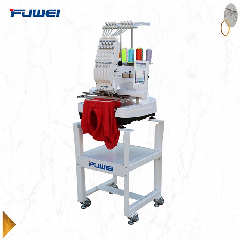 单头电脑绣花机 全自动成衣绣毛巾绣帽绣DIY个性私人定制刺绣机器