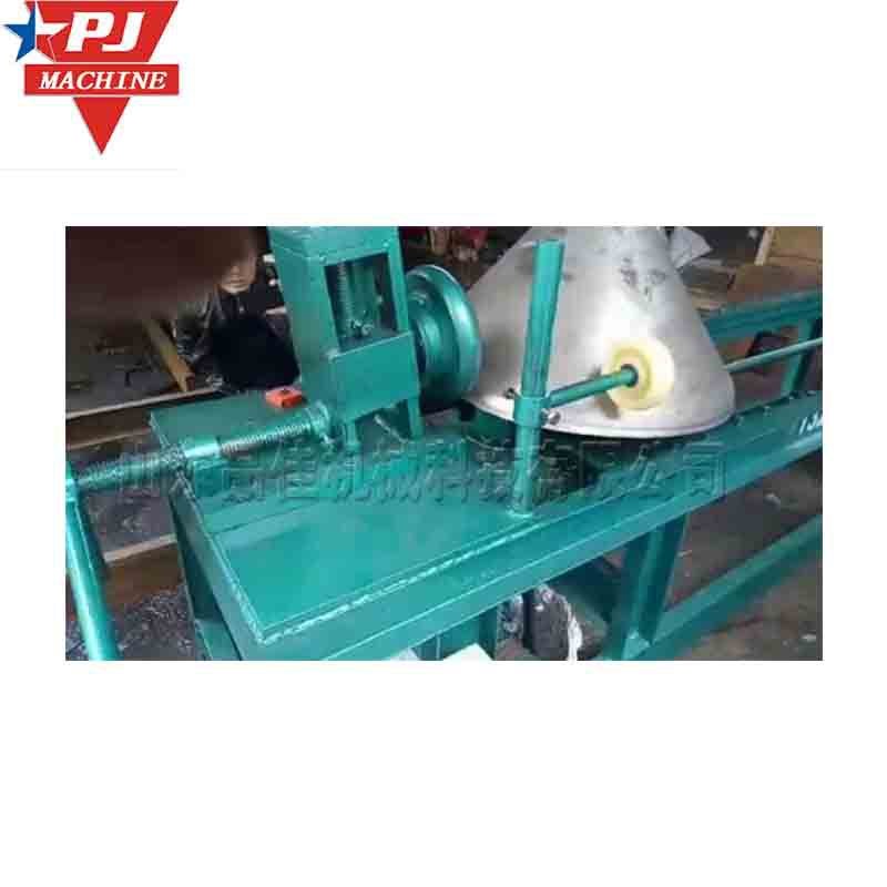 不锈钢桶盖旋压成型机 锥形平底封头压边机 金属油罐顶成型旋边机