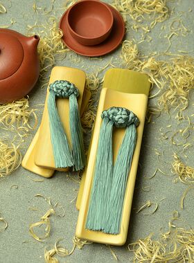 成人快板练习板纯手工快U板竹板秋香绿