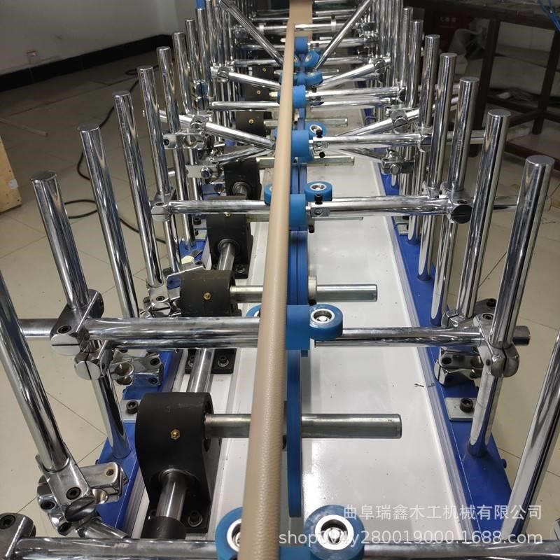 热熔胶竹木纤维板复合机木工竹木纤维板包覆机智能调控