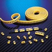 KSS凯士士FM-1扁型配线标志 标志靶MS-65适配黄色号码管