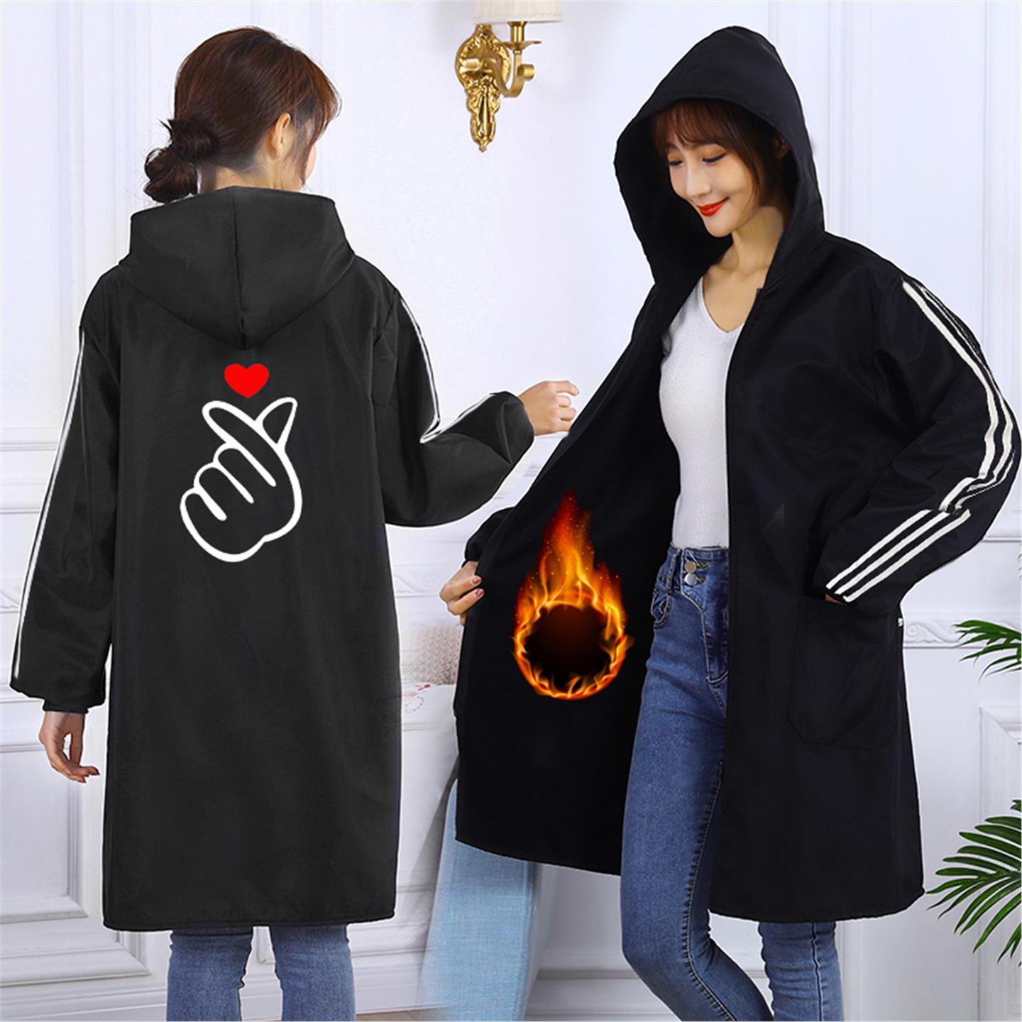 时尚工作服围裙女防水风可