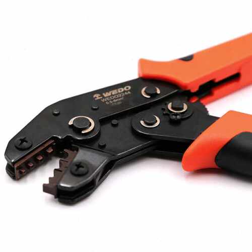 WEDO维度工厂直供精密裸端子压接钳7.5寸0.5-6.0mm?? WEDO2244