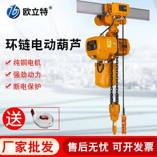 环链电动葫芦挂钩式固定式电动葫芦鬼头葫芦单速双速超低吊葫芦