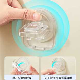 电吹风机置物架吸盘免打孔壁挂式收纳放置架浴室绕线风筒