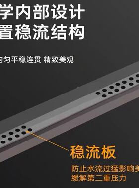 鸭嘴型加厚RHN池不锈钢瀑布水口别庭出院水幕墙鱼流水墅墙太湖石