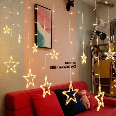 l阳OKU能户外庭院灯防布水灯串e太d彩灯家用室外阳台装饰花园置灯