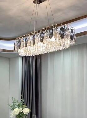 高轻奢后现代水晶吊客厅卧室吊灯603餐厅LD灯酒店灯档家用Ee14吊