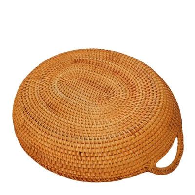 越南工手编织藤编篮材料收012纳筐家用水果篮筐竹篮筐盛馍针线馒