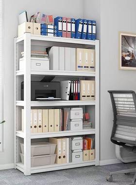 架置物架件家收纳文件柜商用收用书货本收纳QBJ多层落地文件柜纳