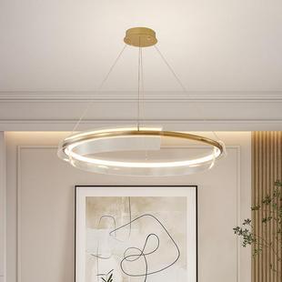 极简创意大设计师新卧款 气803高轻奢样板间室餐厅 端客厅吊灯意式