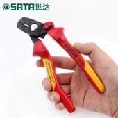 工钢72625G丝钳VD绝缘耐E压000V进口老虎钳726251 72627电工具