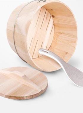 蒸木桶子杉木蒸家蒸饭木桶用正子木桶饭甑子竹制28SN25tS蒸笼饭蒸