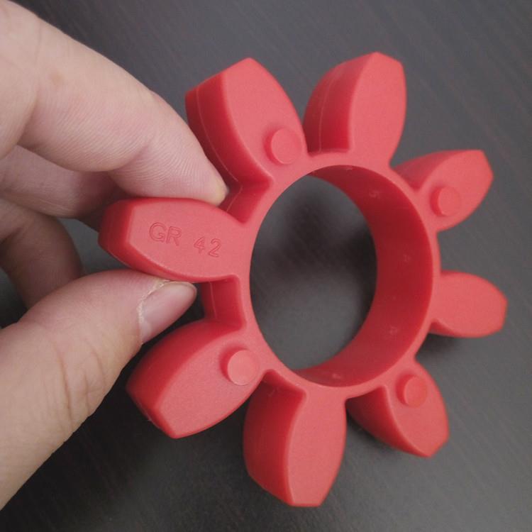 国产替代KTR ROTEX GR42弹性体外95内径46厚20缓冲梅花胶垫圈8瓣