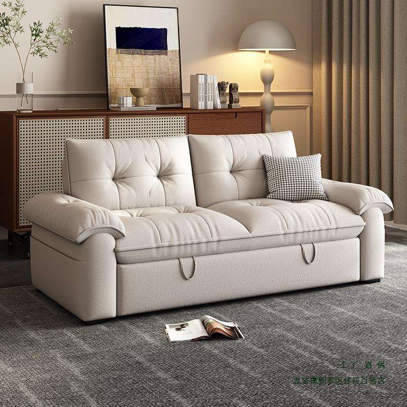 云朵双人折叠沙发床可拆洗小户型沙发床折叠两用2025新款单人