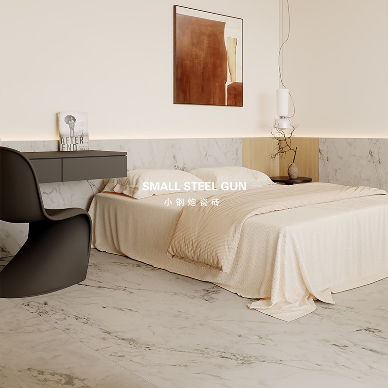法式简约柔光肌肤釉600x1200大理石瓷砖客厅卧室卫生间厨房地板砖