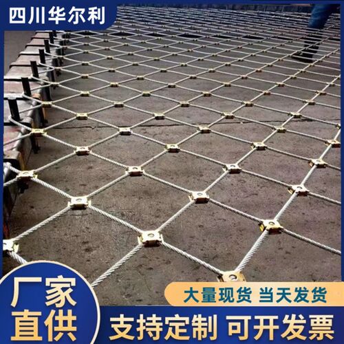 主动边坡防c护网柔性被动环形防落石E钢丝网公路山体立柱式拦石网