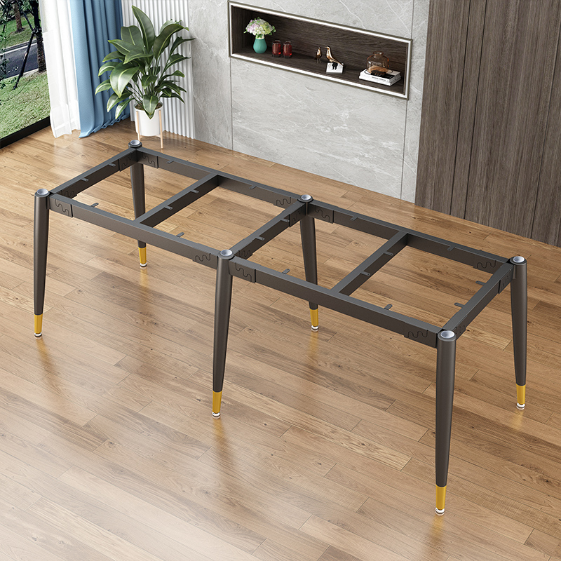 桌腿支架茶几脚架岩板餐桌脚底座台铁艺金属书桌子腿定制桌脚架子