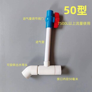 鱼池文氏管增氧器庭院鱼池万向增氧神器增氧喷头养殖整套水族配件