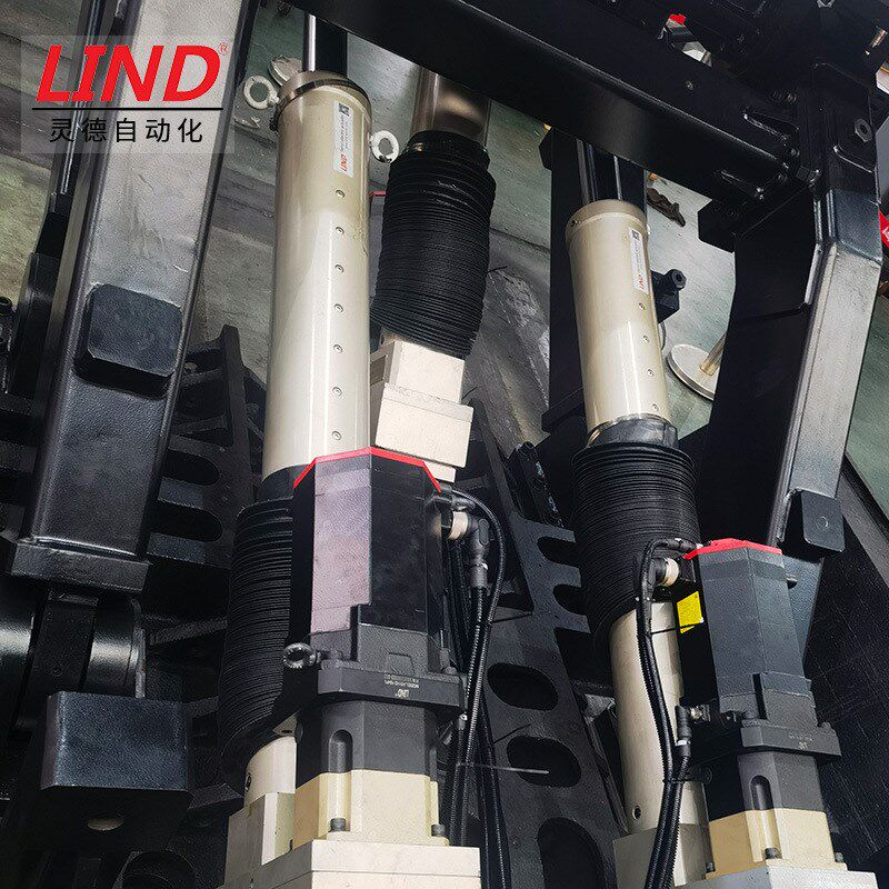 灵德伺服电缸重载型 大推力电推缸重型电缸电动推杆伸缩电动缸