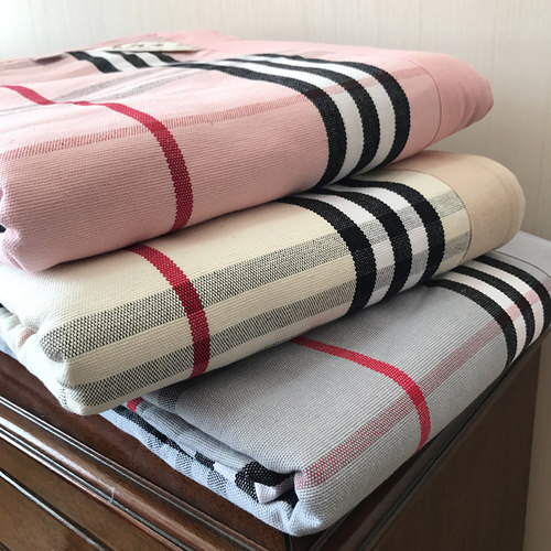 硬货 经典巴宝风格 夏季亚麻空调席子纯L棉凉席老粗布三件套床单