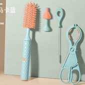 硅胶奶刷电动奶刷奶清洗刷奶嘴刷长柄刷清洁刷杯子刷套装