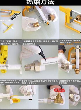 20转4分PPR内丝活接家用6分t25ppr水管接头配件32/40/50/63/75管