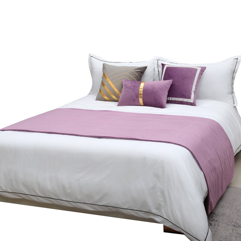 欧式公主床上用品八件套豪华样板房法式床品婚庆多件套装样板间