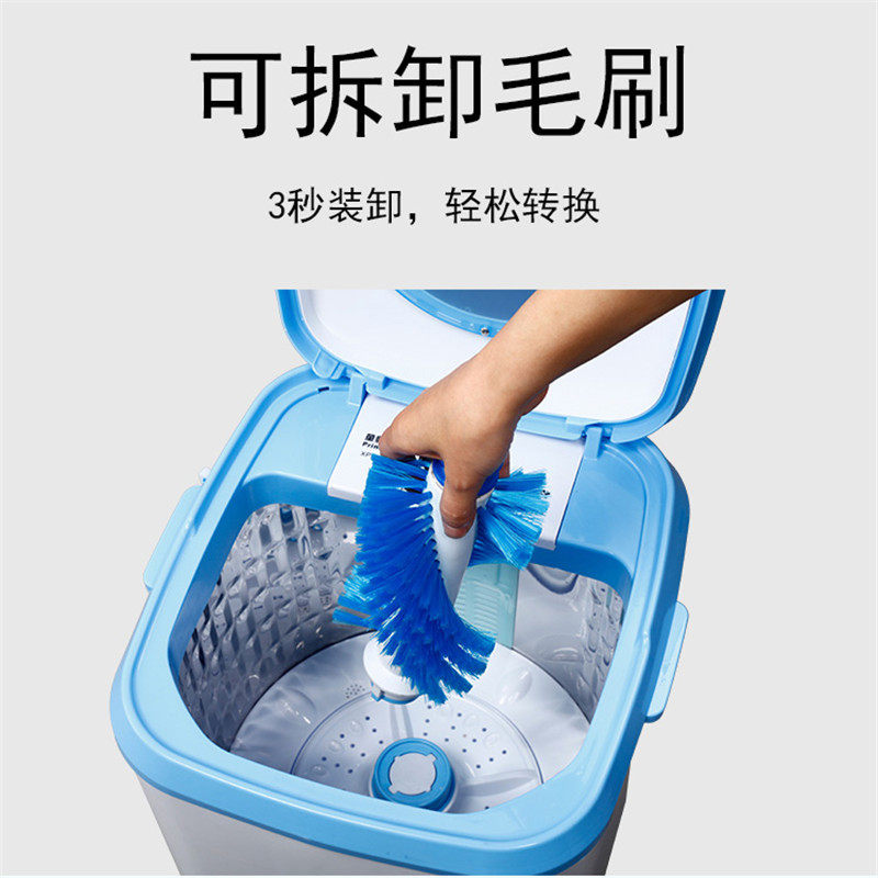 新款洗鞋机小型家用非全自动懒人洗鞋机器刷鞋机器宿舍洗衣机两用