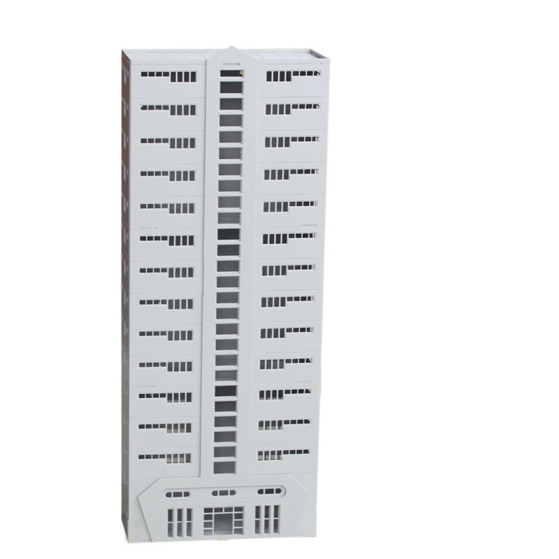 1:100/150房子建筑模型摆件房屋高楼大厦城市沙盘拼装居民楼办公