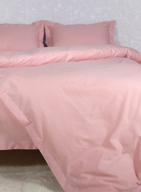 紫色被套单件纯棉200x230纯色全棉春秋被罩2x2.3米公主风2.2x2.4