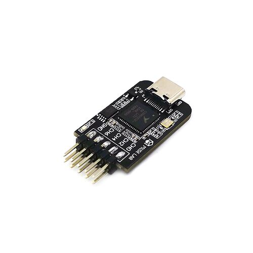 迷你逻辑分析仪TYPE C接口单片机ARM FPGA调试工具U24M采样8通道