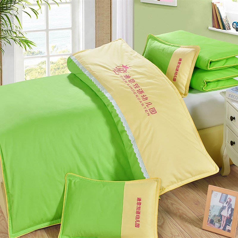 幼儿园床上用品被子三件套六件套七件套纯棉被褥儿童宝宝午睡专用