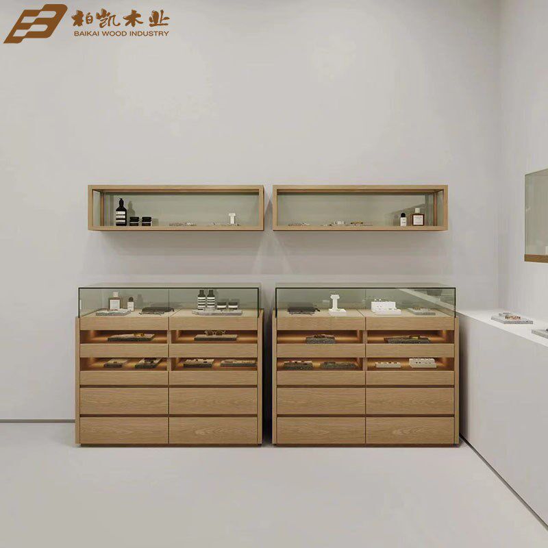 日韩陈列柜饰品展示柜珠宝柜精品首饰展K柜玻璃多层采购简易柜台