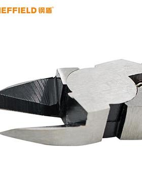 SHEFFIELD/钢盾电子水口钳电子钳斜嘴钳平刃斜口钳S035052