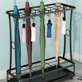 雨伞架收纳架家用酒店大堂商用雨伞收纳桶门口放置神器挂放伞架子