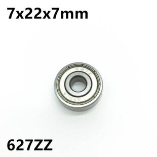 10Pcs 627ZZ 627-2RS 627-2Z R-2270ZZ 7x22x7 mm Deep groove ba