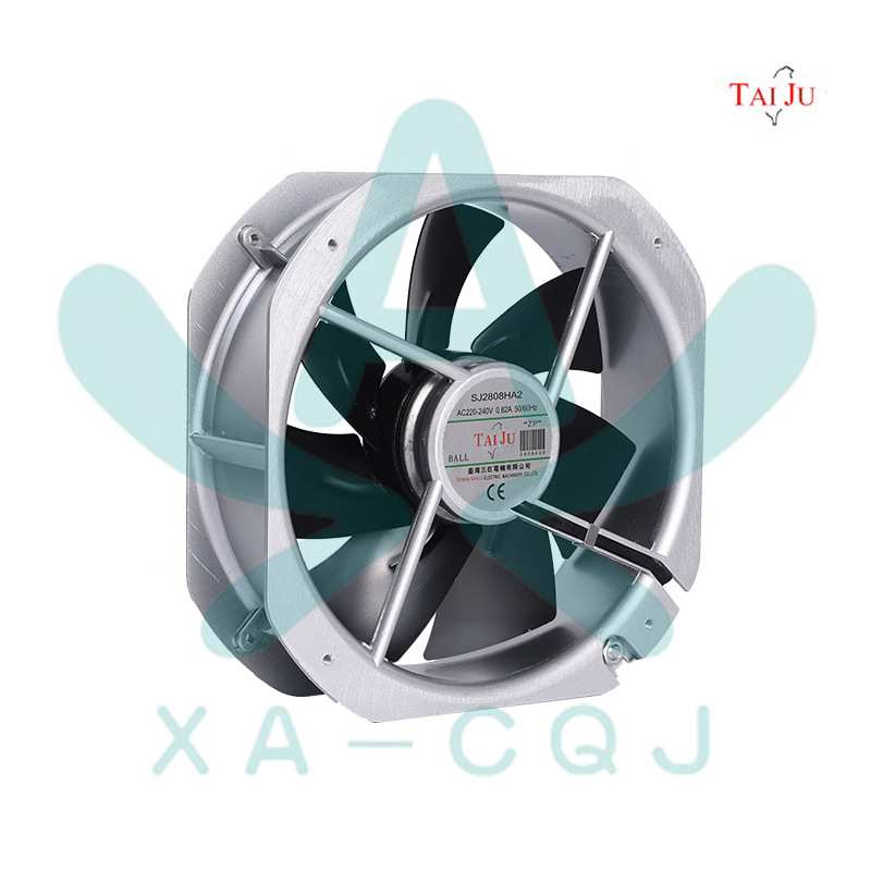 SJ2808HA2原装台巨/三巨 28080 铁叶耐高温 工业排风扇 220V