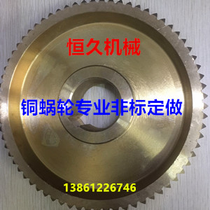 减速机涡轮蜗杆铜蜗轮2.5M模数铜圈 铜套 铁芯包铜非标铜蜗轮